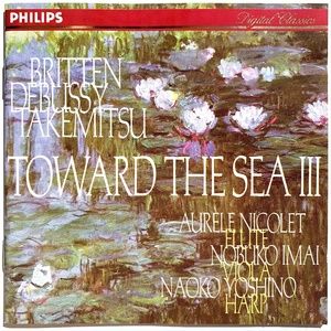 Toward the Sea III 20th Century Works Harp Viola Flute CD Philips 028944201222